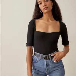 Reformation Leanne Knit Top